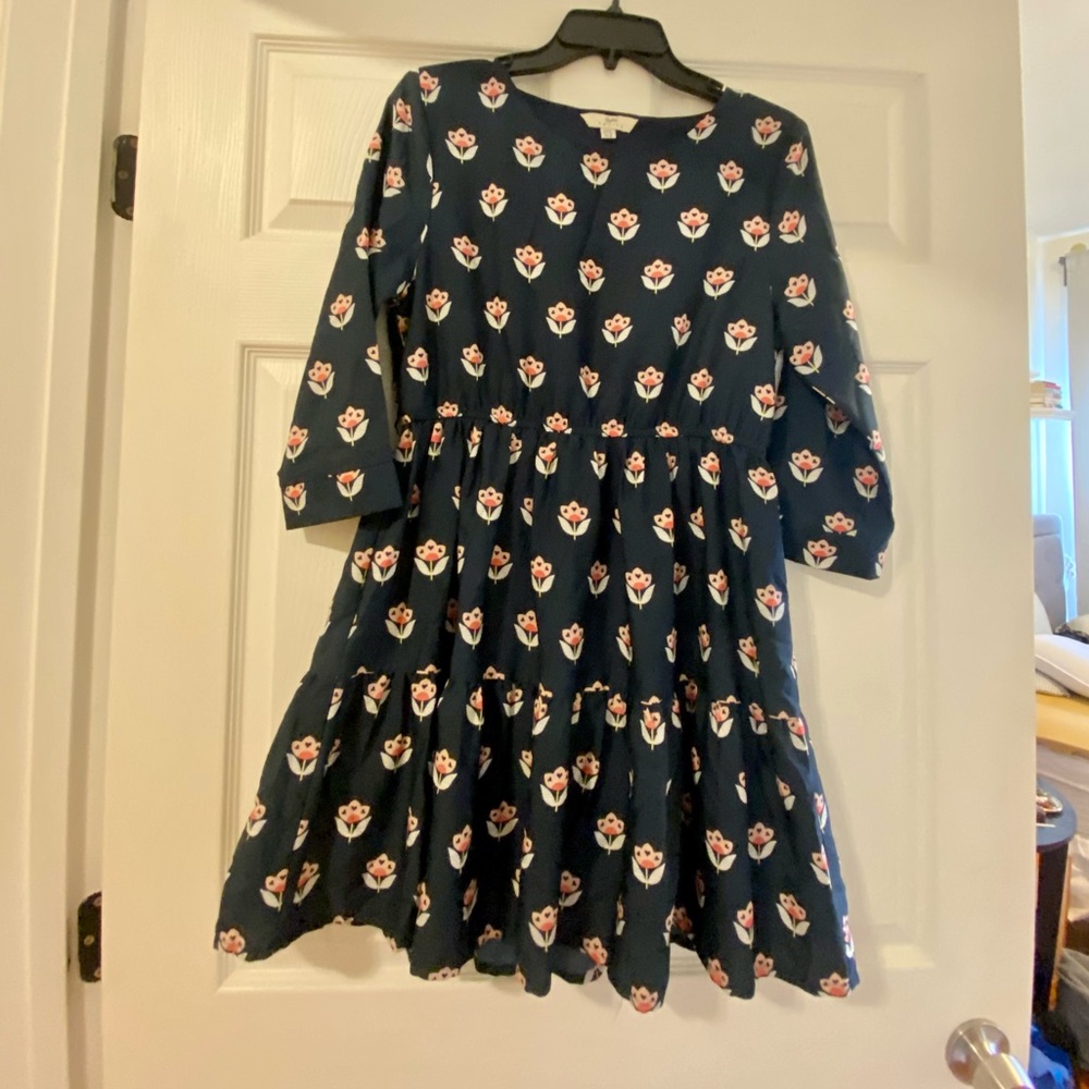Floral print dress